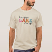 T-shirt Lazy Lake Day (Devant)