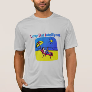 T-SHIRT LAZY MAIS INTELLIGENT