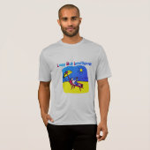 T-SHIRT LAZY MAIS INTELLIGENT (Devant entier)