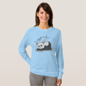 T-shirt Lazy Panda (Devant entier)
