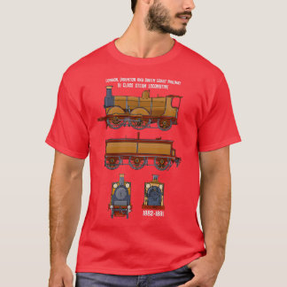 T-shirt LB amp SCR B1 Classe British Steam Train Locomotiv