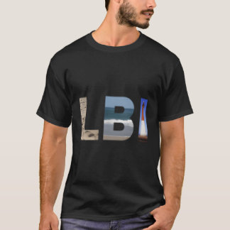 T-shirt Lbi Long Beach Island Nj Photo Beach Ocean Lightho