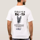 T-shirt LD219 marque des tatouages de marques (Dos)