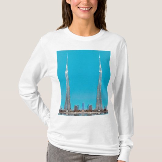 T-shirt ldp BURJ KHALIFA - Dubaï - (Devant)
