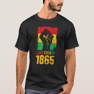 T-shirt Le 11 juin 1865 célèbre la liberté afro-américaine