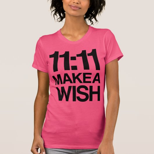T-SHIRT LE 11H11 FONT UN SOUHAIT (Devant)