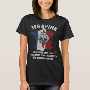 T-shirt Le 1er parachutisme d'infanterie de la RDIM