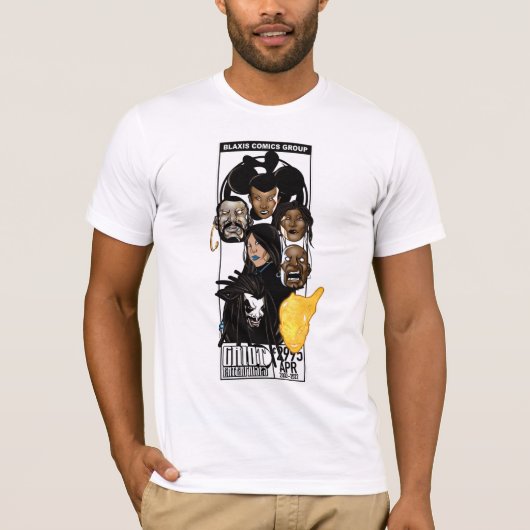 T-shirt Le 20e anniversaire des cavaliers "Box Art" (Devant)