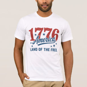 T-shirt Le 250e anniversaire de l'Amérique en 1776