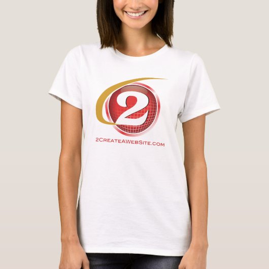 T-shirt Le "2" pièce en t (Devant)