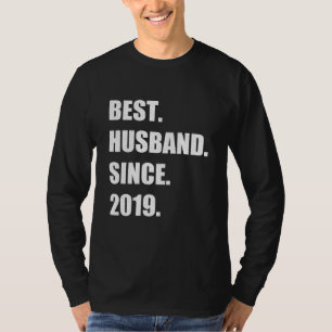 T-shirt Le 2e anniversaire du Mariage Son meilleur mari de