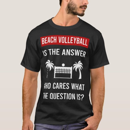 T-shirt Le Answer Beach Volley (Devant)