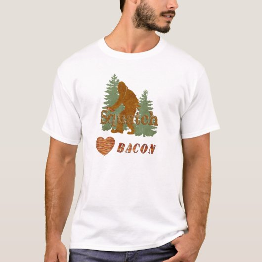T-shirt Le Bacon d'amour (Devant)