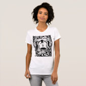 T-shirt Le baiser (Devant entier)
