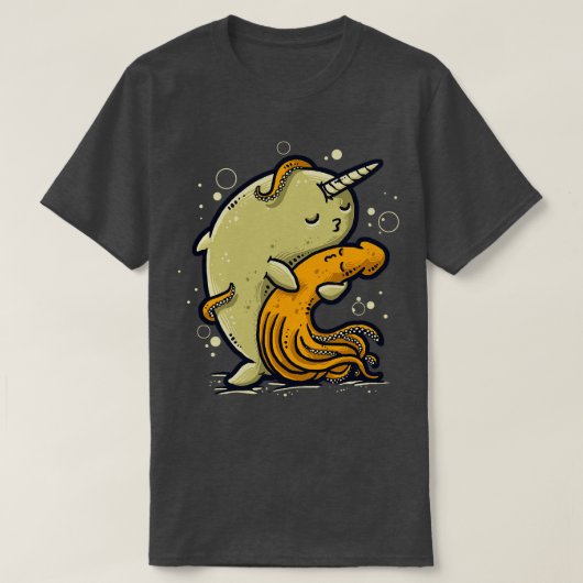 T-shirt Le baiser (Design devant)