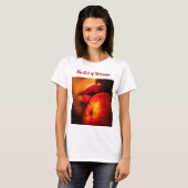 T-shirt Le Baiser de Nectarine – Un Portrait Intime (Devant entier)
