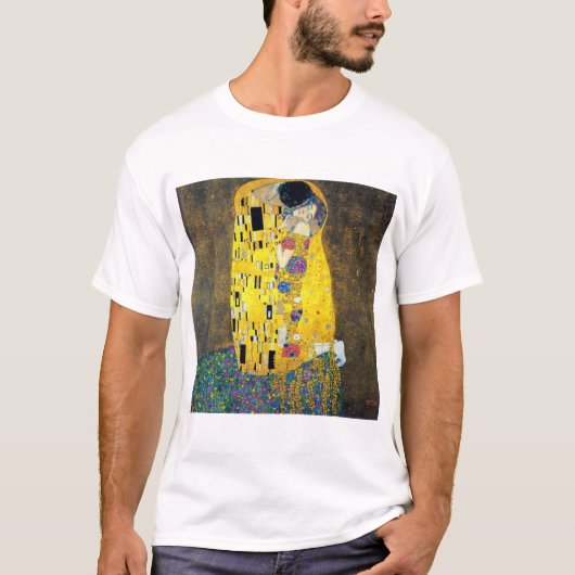 T-shirt Le baiser, Gustav Klimt (Devant)