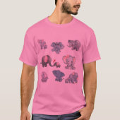 T-shirt Le bal des éléphants (Devant)