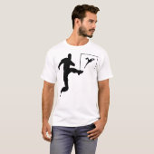 T-shirt Le ballon est le but (Devant entier)