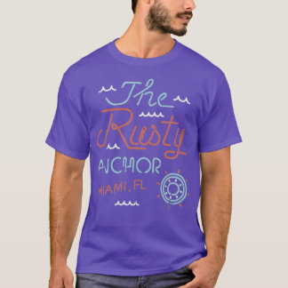 T-shirt Le bar de l'ancre rouillée