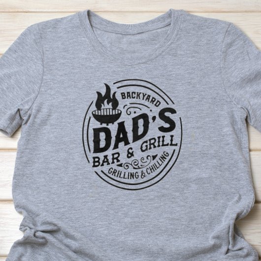 T-shirt Le bar et grill de papa