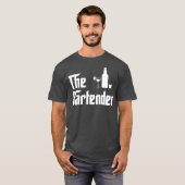 T-shirt Le barman amusant (Devant entier)