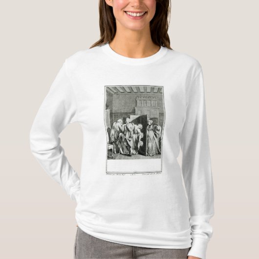 T-shirt Le baron… Candide salué (Devant)