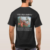 T-shirt Le baron rouge Manfred Von Richthofen Tee (Dos)