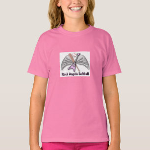 T-shirt Le base-ball d'anges de roche