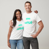 T-shirt le base-ball de sms (Unisexe)