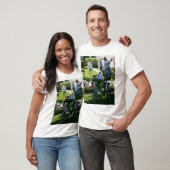 T-shirt Le base-ball de soeurs (Unisexe)