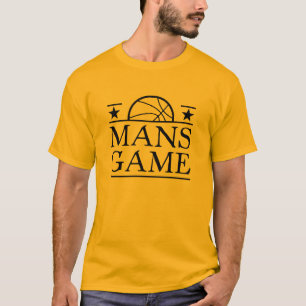 T-shirt Le basket-ball est le jeu d'un homme