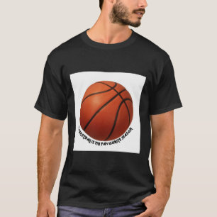 T-shirt Le Basket-Ball Est Ma Saison Préférée Active
