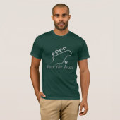 T-shirt Le Basse-Chef, craignent la basse ! (Devant entier)