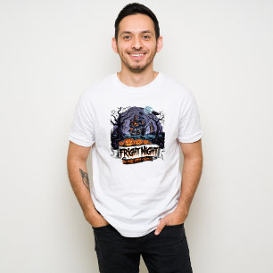 T-shirt "Le Bateau des Fantômes et chauves-souris d'Hallow