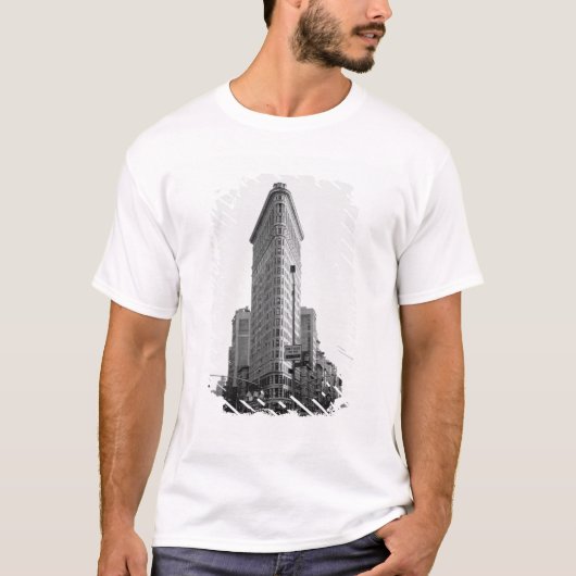 T-shirt Le bâtiment de Flatiron (photo) (Devant)