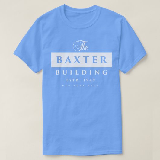 T-shirt Le Baxter Building (Design devant)
