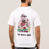 T-SHIRT LE BBQ DE BILL SAUVAGE (Dos)