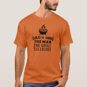 T-shirt Le BBQ de Papa (Devant)