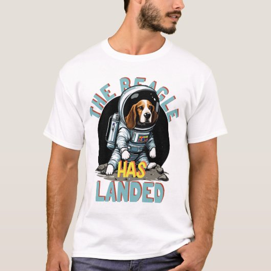 T-shirt Le Beagle A Atterri (Devant)
