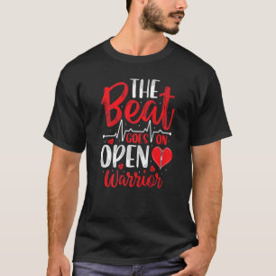 T-shirt Le Beat Se Déroule En Plein Coeur Chirurgie Bypass