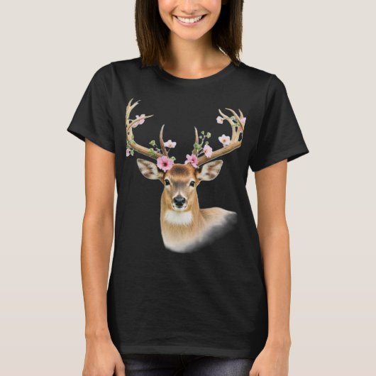 T-shirt le beau cerf (Devant)