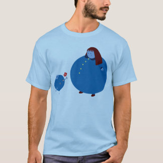 T-shirt Le beau de la violette