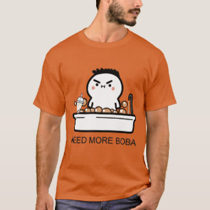T-shirt Le Bébé A Besoin De Plus De Boba Dans Son Bain