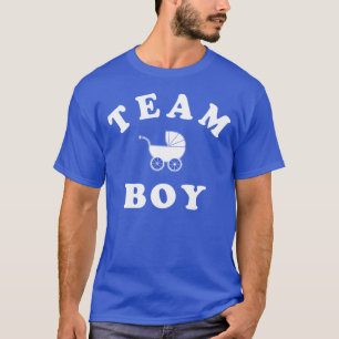 T-shirt Le bébé de garçon d'équipe indiquent