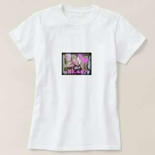 T-shirt Le bébé des femmes de la cause de Leilany - piè