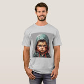 T-shirt le bébé en colère (Devant entier)