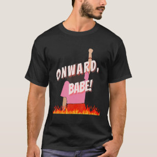 T-shirt Le Bébé Frappe Pour L'Autonomie Corporelle Et L'Ég