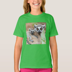 T-shirt Le bébé Lemur de Ring-Tailed