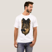 T-shirt Le Berger Allemand 011 (Devant entier)